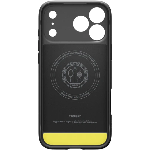 Etui Spigen Rugged Armor Mag do MagSafe do iPhone 18 Pro Max, czarne (10/14)