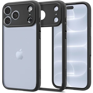 Etui Spigen Ultra Hybrid do iPhone 18 Pro Max, przezroczysto-czarne