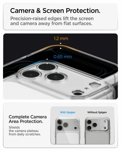 Etui Spigen Ultra Hybrid do iPhone 18 Pro Max, przezroczyste (2/13)
