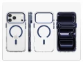 Etui Spigen Ultra Hybrid Optik S Mag do MagSafe do iPhone 18 Pro Max / 17 Pro Max, przezroczysto-granatowe (6/12)