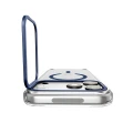 Etui Spigen Ultra Hybrid Optik S Mag do MagSafe do iPhone 18 Pro Max / 17 Pro Max, przezroczysto-granatowe (12/12)