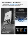 Etui Spigen Ultra Hybrid Optik S Mag do MagSafe do iPhone 18 Pro Max / 17 Pro Max, przezroczysto-srebrne (7/12)