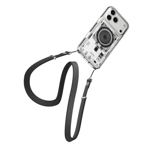 Etui Spigen Ultra Hybrid Mag do MagSafe do iPhone 18 Pro Max, przezroczysto-wzorzyste (Neo One) (14/14)