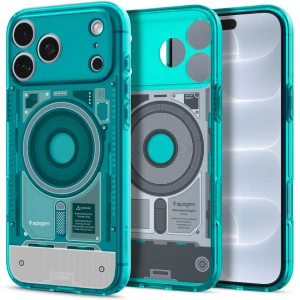 Etui Spigen Ultra Hybrid Mag do MagSafe do iPhone 18 Pro Max / 17 Pro Max, turkusowe