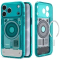 Etui Spigen Ultra Hybrid Mag do MagSafe do iPhone 18 Pro Max / 17 Pro Max, turkusowe (8/16)