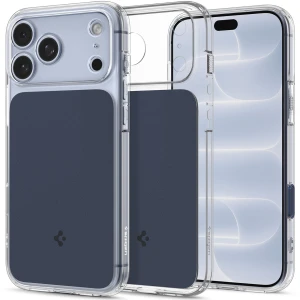Etui Spigen Ultra Hybrid T Mag (CC) do MagSafe do iPhone 18 Pro Max, przezroczysto-granatowe