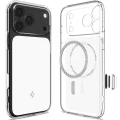 Etui Spigen Ultra Hybrid T Mag (CC) do MagSafe do iPhone 18 Pro Max, przezroczysto-białe (9/15)