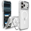 Etui Spigen Ultra Hybrid Optik S Mag do MagSafe do iPhone 18 Pro / 17 Pro, przezroczysto-srebrne (8/12)