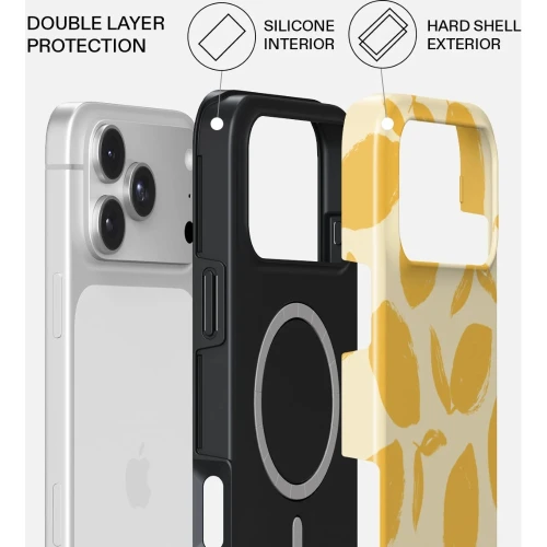 Etui Burga Tough Magnetic do iPhone 18 Pro, Lemon Tart (3/5)