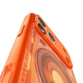 Etui Spigen Ultra Hybrid Mag do MagSafe do iPhone 18 Pro / 17 Pro, pomarańczowe (7/16)