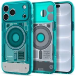 Etui Spigen Ultra Hybrid Mag do MagSafe do iPhone 18 Pro / 17 Pro, turkusowe