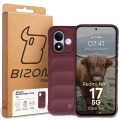 Pancerne etui Bizon Case Tur do Xiaomi Redmi Note 17 5G, burgundowe (8/8)