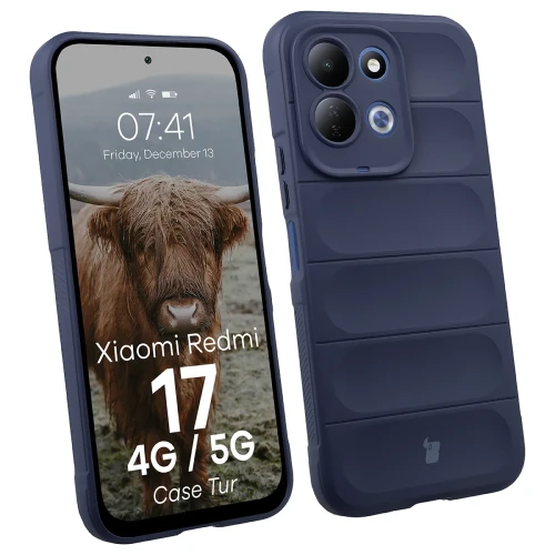 Pancerne etui Bizon Case Tur do Xiaomi Redmi 17 4G/5G, granatowe (1/8)