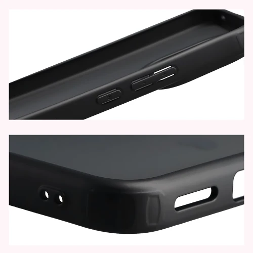 Etui Bizon Case Angelo do Xiaomi Redmi Note 17 Pro 5G, przydymione z czarną ramką (4/6)