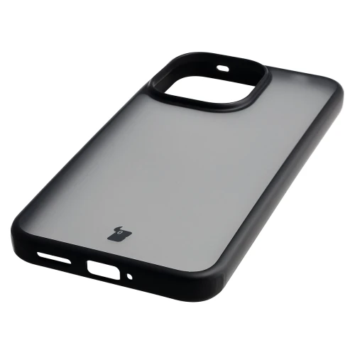 Etui Bizon Case Angelo do Xiaomi Redmi Note 17 Pro 5G, przydymione z czarną ramką (5/6)