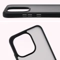 Etui Bizon Case Angelo do Xiaomi Redmi Note 17 5G, przydymione z czarną ramką (3/6)