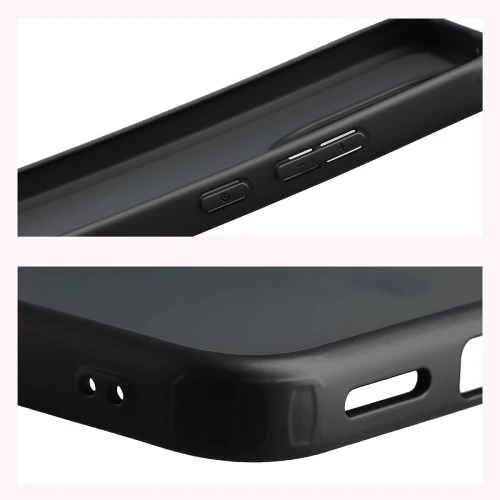 Etui Bizon Case Angelo do Xiaomi Redmi Note 17 5G, przydymione z czarną ramką (4/6)