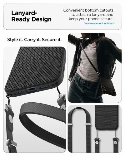 Etui Spigen Liquid Air do iPhone 18 Pro, czarne (6/14)