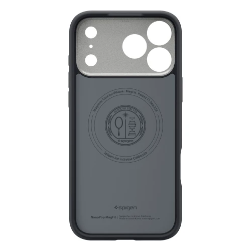 Etui Spigen Nano Pop Mag do MagSafe do iPhone 18 Pro, czarno-szare (6/9)