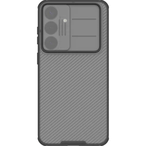 Etui z ochroną aparatu Nillkin CamShield Pro do Galaxy S26 FE, przydymione z czarną ramką