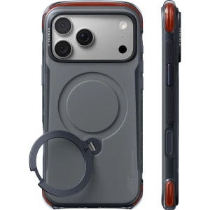 Etui z obrotową podstawką 360° Torras Ostand Q3 Air Pro do MagSafe do iPhone 18 Pro Max / 17 Pro Max, szare