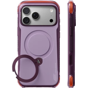 Etui z obrotową podstawką 360° Torras Ostand Q3 Air Pro do MagSafe do iPhone 18 Pro Max / 17 Pro Max, fioletowe