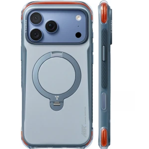 Etui z obrotową podstawką 360° Torras Ostand Q3 Air Pro do MagSafe do iPhone 18 Pro Max / 17 Pro Max, niebieskie