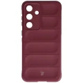 Pancerne etui + szkło hartowane Bizon Tur Pack do Galaxy S26 FE / S25 FE, burgundowe (2/10)