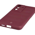 Pancerne etui + szkło hartowane Bizon Tur Pack do Galaxy S26 FE / S25 FE, burgundowe (4/10)