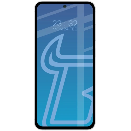 Pancerne etui + szkło hartowane Bizon Tur Pack do Galaxy S26 FE / S25 FE, granatowe (9/10)