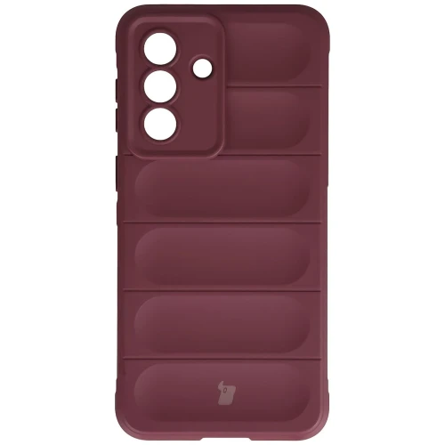 Pancerne etui + szkło hartowane Bizon Tur Pack do Galaxy A57 5G, burgundowe (2/10)