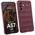 Pancerne etui + szkło hartowane Bizon Tur Pack do Galaxy A57 5G, burgundowe (3/10)