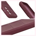 Pancerne etui + szkło hartowane Bizon Tur Pack do Galaxy A57 5G, burgundowe (8/10)