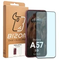 Pancerne etui + szkło hartowane Bizon Tur Pack do Galaxy A57 5G, burgundowe (10/10)