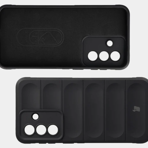 Pancerne etui + szkło hartowane Bizon Tur Pack do Galaxy A57 5G, czarne (7/10)