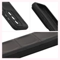 Pancerne etui + szkło hartowane Bizon Tur Pack do Galaxy A57 5G, czarne (8/10)