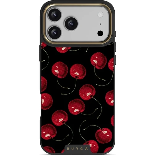 Etui Burga Elite Dark MagSafe do iPhone 18 Pro Max, Cherrybomb Gold (1/9)