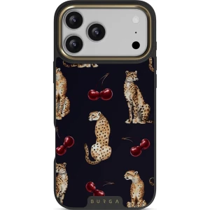 Etui Burga Elite Dark MagSafe do iPhone 18 Pro, Cougar Gold