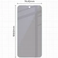 2x Prywatyzujące szklo hybrydowe z eko aplikatorem Bizon Eplikator Hybrid Shadow do Galaxy A37 5G (2/5)