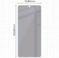 2x Prywatyzujące szklo hybrydowe z eko aplikatorem Bizon Eplikator Hybrid Shadow do Motorola Moto G56 5G (2/5)