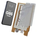 2x Prywatyzujące szklo hybrydowe z eko aplikatorem Bizon Eplikator Hybrid Shadow do Motorola Moto G86 Power 5G (1/5)