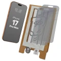 2x Prywatyzujące szklo hybrydowe z eko aplikatorem Bizon Eplikator Hybrid Shadow do iPhone 17 Pro Max (1/5)