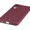 Pancerne etui + szkło hartowane Bizon Tur Pack do Galaxy A37 5G, burgundowe (5/10)