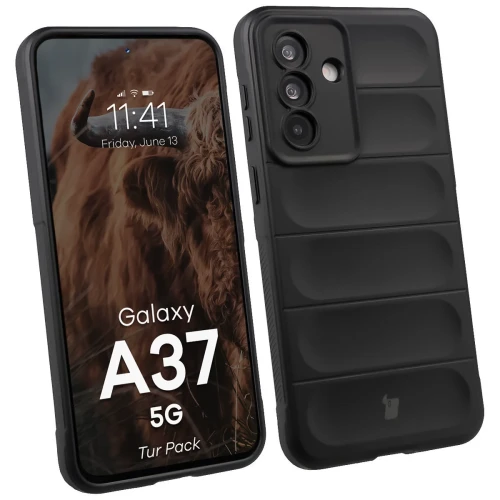 Pancerne etui + szkło hartowane Bizon Tur Pack do Galaxy A37 5G, czarne (3/10)