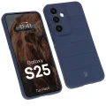 Pancerne etui + szkło hartowane Bizon Tur Pack do Galaxy S25, granatowe (3/10)