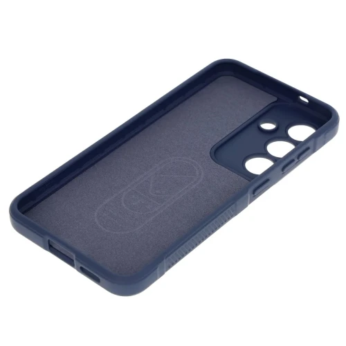 Pancerne etui + szkło hartowane Bizon Tur Pack do Galaxy S25, granatowe (5/10)