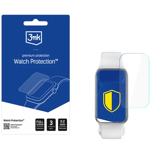 Folia ochronna 3mk Watch Protection ARC do Xiaomi Smart Band 11 Active, 3 sztuki