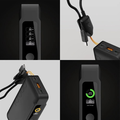 Powerbank Xtorm NextGen 10.000 mAh 35 W, 2x USB-C + USB-A, czarny (8/12)