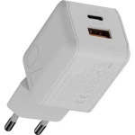Ładowarka sieciowa Xtorm NextGen 70 W GaN, USB-C PD + USB-A, biała