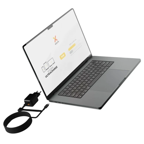 Ładowarka sieciowa Xtorm NextGen 70 W GaN, USB-C PD + USB-A, czarna (7/10)